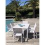 Voir la diapositive 1 : Givex Salon repas de jardin extensible rectangulaire / carrée 151x100 cm MANUELA