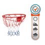 Voir la diapositive 5 : BUMBER Arceau de Basket-Ball mural MALIBU Diamètre 45 cm et filet – fixation murale incluse