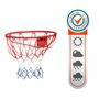 Voir la diapositive 5 : BUMBER Arceau de Basket-Ball mural MALIBU Diamètre 45 cm et filet – fixation murale incluse