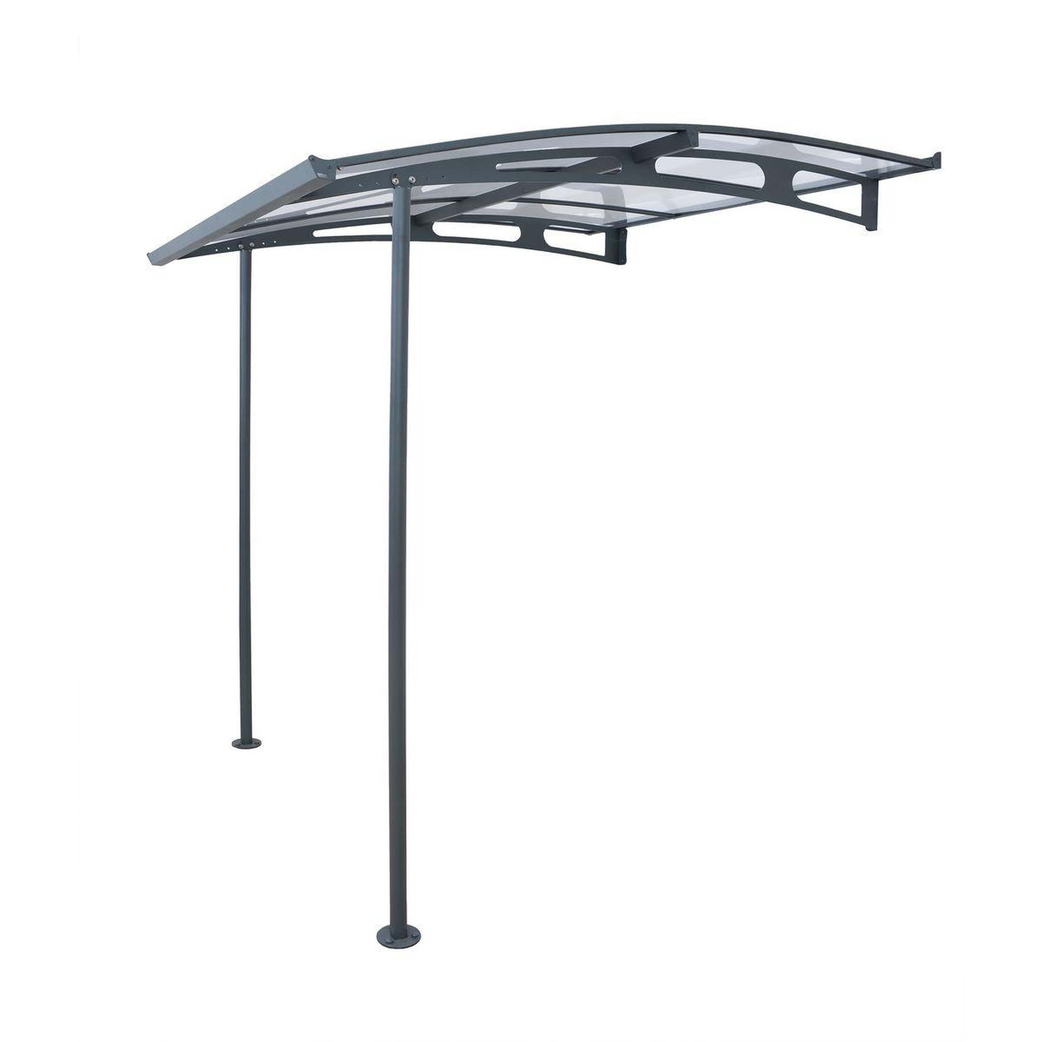 Voir la diapositive 7 : Canopia by PALRAM Marquise - Anthracite - 200x200-5cm - VEGA 2000