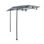 Voir la diapositive 7 : Canopia by PALRAM Marquise - Anthracite - 200x200-5cm - VEGA 2000