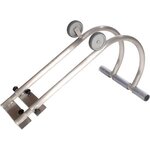 Centaure Crochet de faitage aluminium pour échelle de toit bois