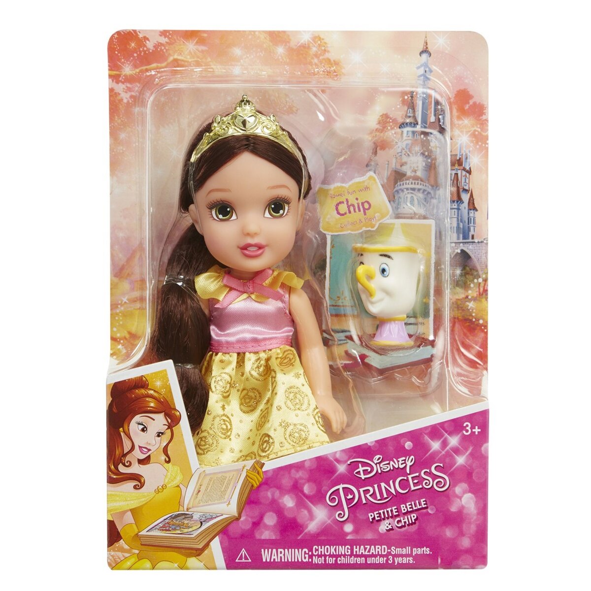 JAKKS PACIFIC Poupée Princesse Belle 15cm - Disney