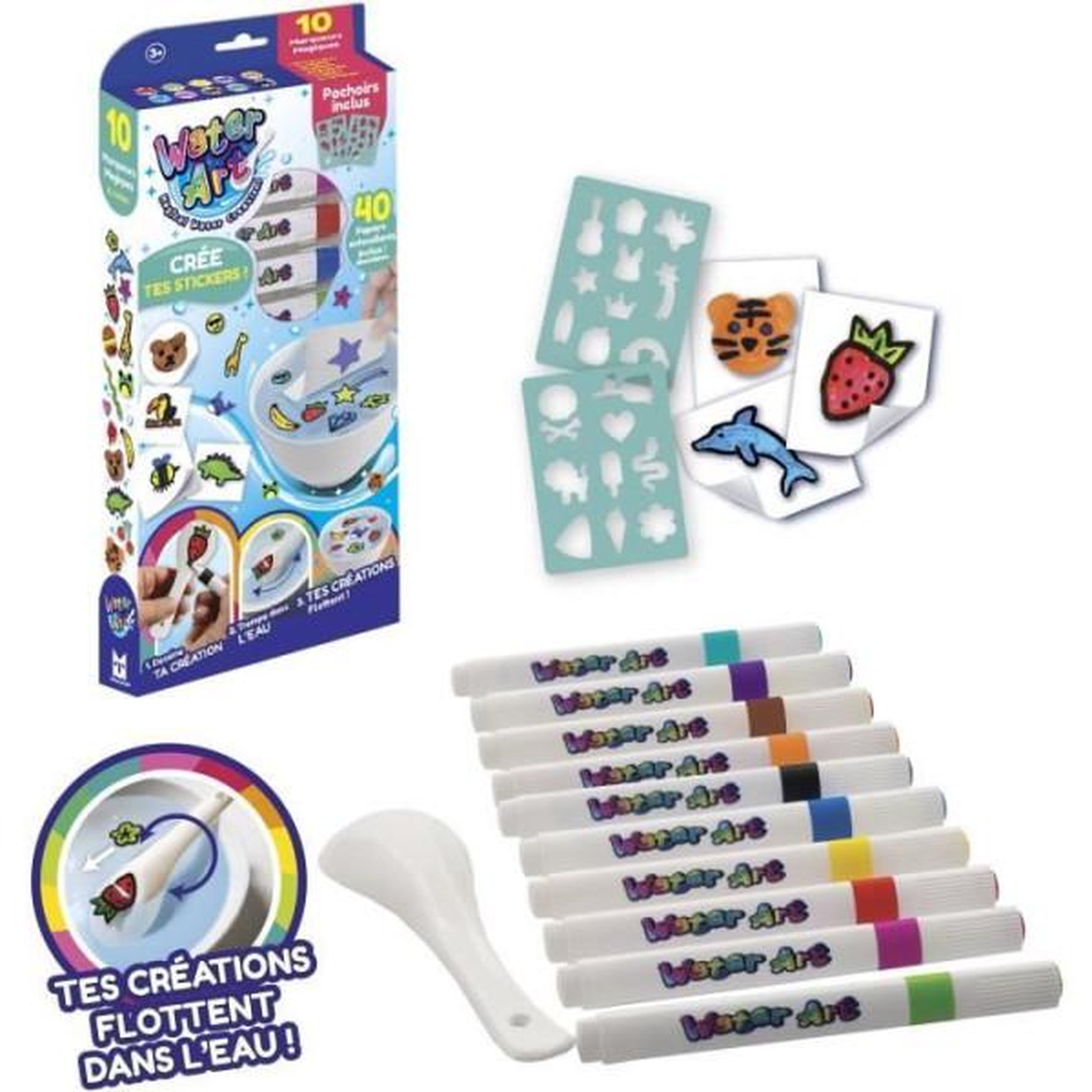 SILVERLIT Kit water art - silverlit - avec autocollants - des 3 ans