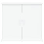 Voir la diapositive 5 : VIDAXL Support pour aquarium blanc 81x36x73 cm bois d ingénierie