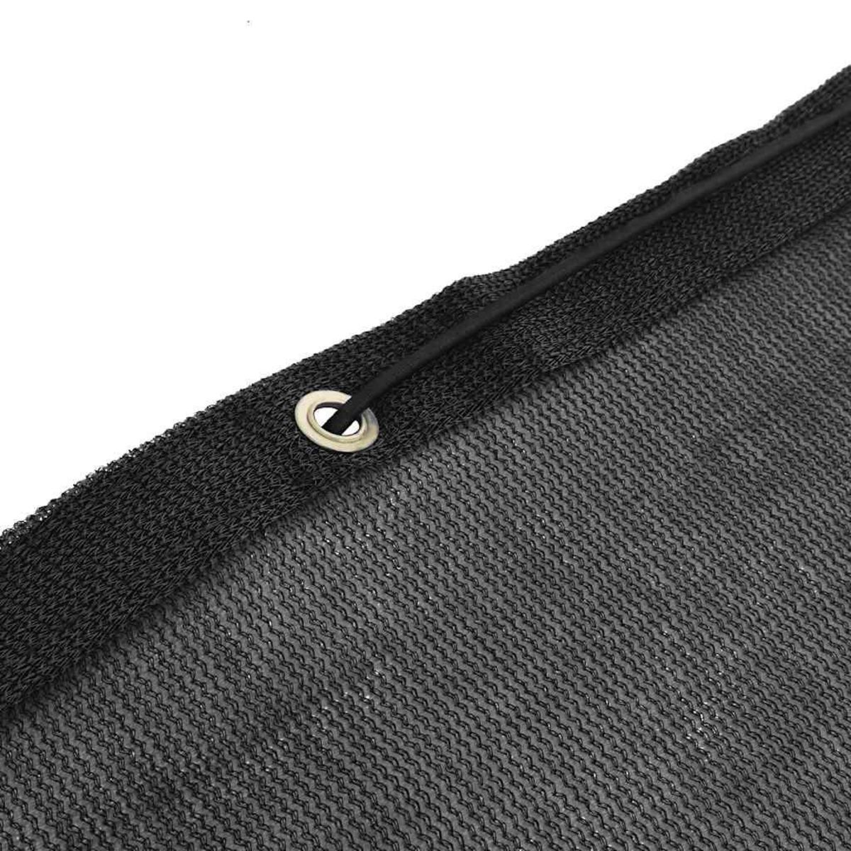 VIDAXL Filet de conteneur PEHD 3,5 x 5 m Noir