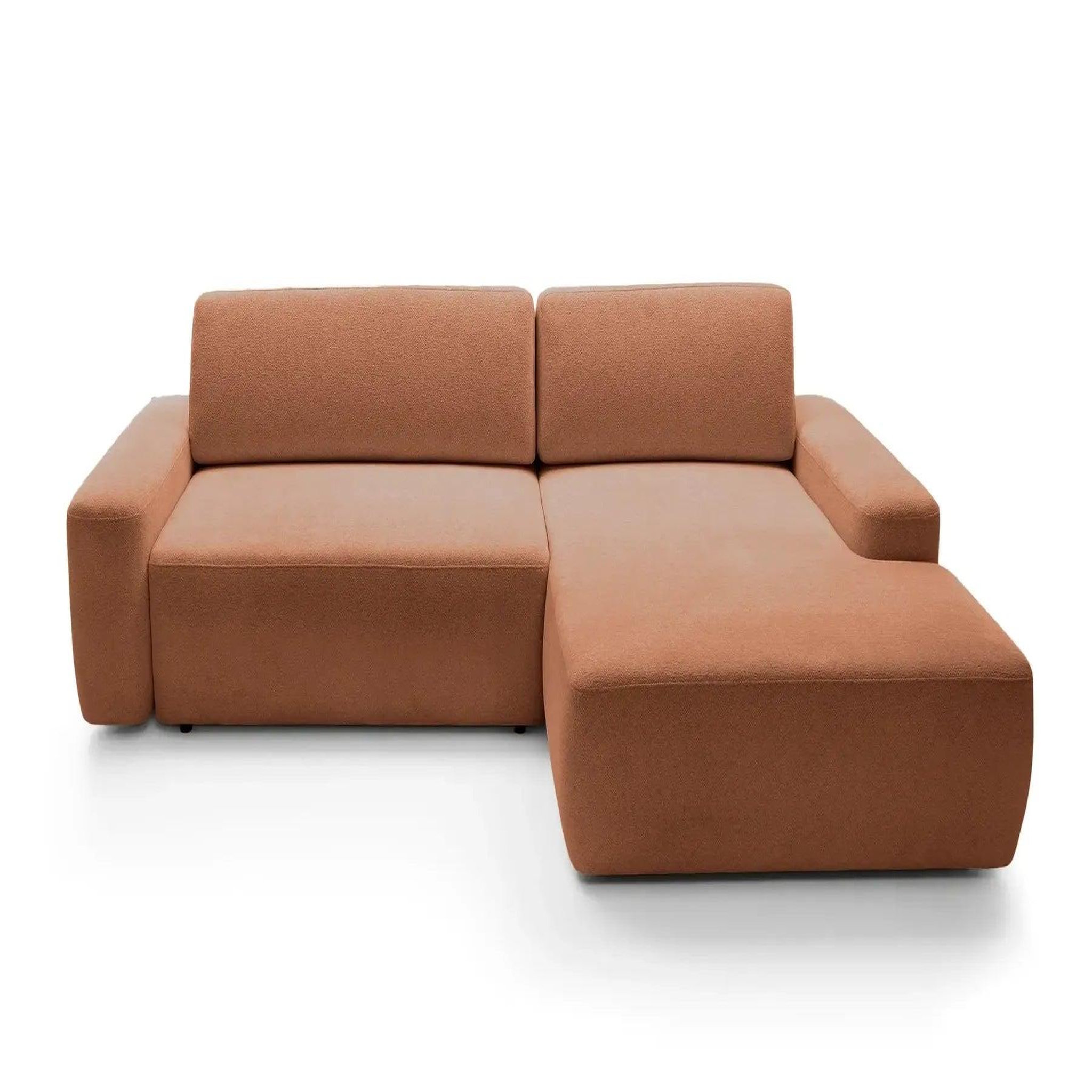 Voir la diapositive 1 : CASANOVA PARIS Ivy - canapé d'angle convertible tissu chiné