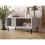 Voir la diapositive 1 : BEST MOBILIER Timote - table basse - avec niche de rangement - écru - 1 niche - 92 cm