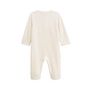 Voir la diapositive 2 : Petit Béguin Pyjama bébé en velours ouverture pont Câlins