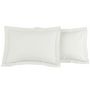 Voir la diapositive 1 : Sensei Maison Lot de 2 taies d'oreiller en percale de coton SOFT PERCALE