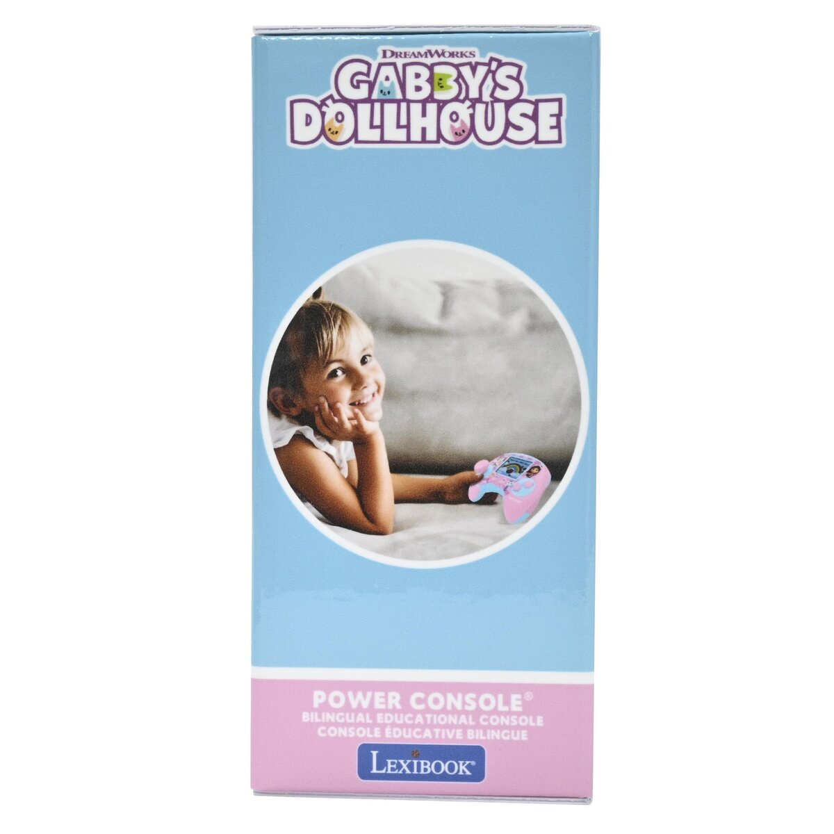 Lexibook Power Console Gabby et La Maison Magique de jeux éducative bilingue en français et anglais