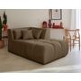 Voir la diapositive 5 : LISA DESIGN Caracas - canapé modulable d'angle droit - 5 places - en tissu