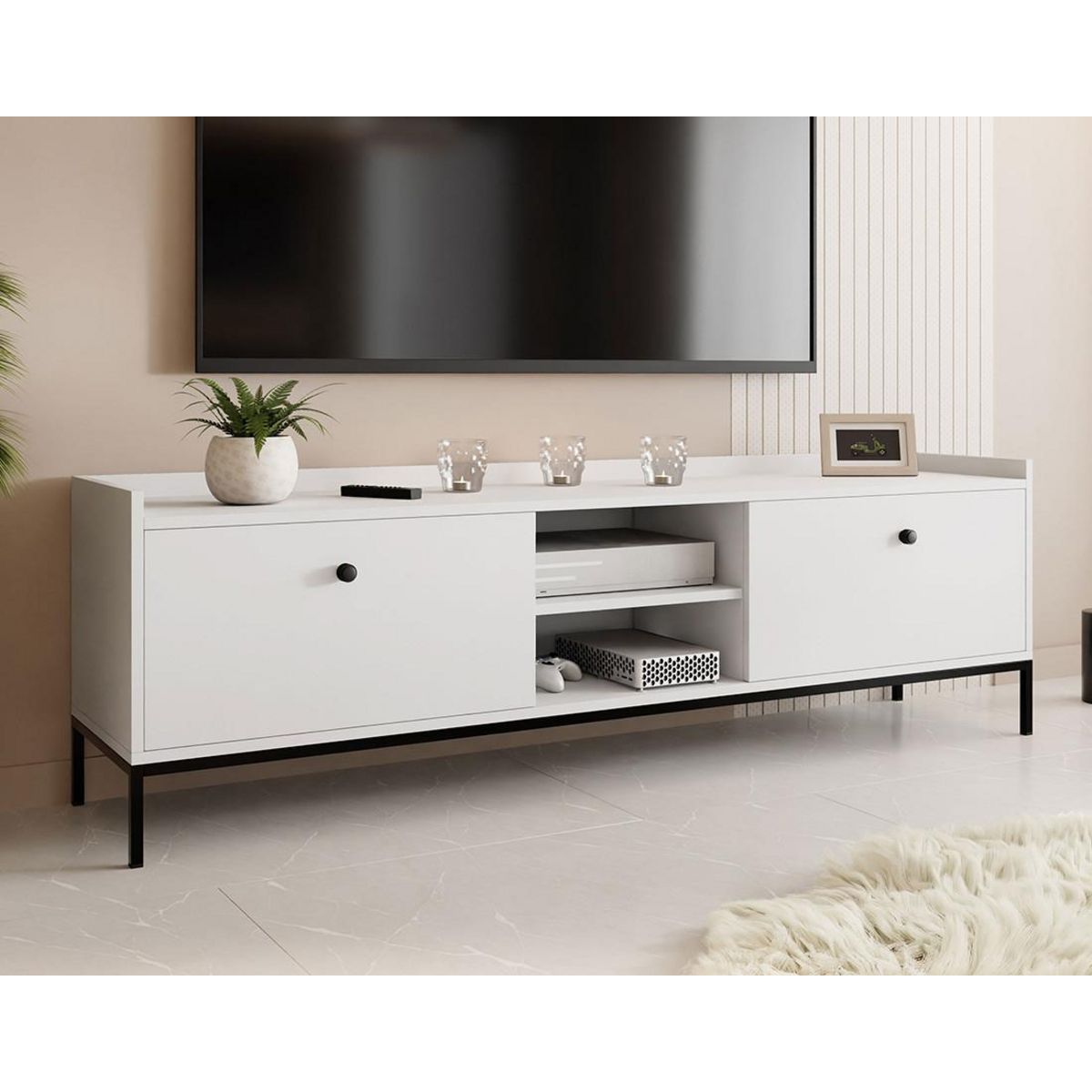 BEST MOBILIER Filipo - meuble tv - 180 cm