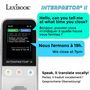 Voir la diapositive 4 : Lexibook Traducteur électronique Interpretor  II