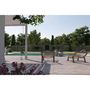 Voir la diapositive 7 : Pergola Bioclimatique adossée 3x6 m - Aluminium - Blanc -  VS OmBREA®