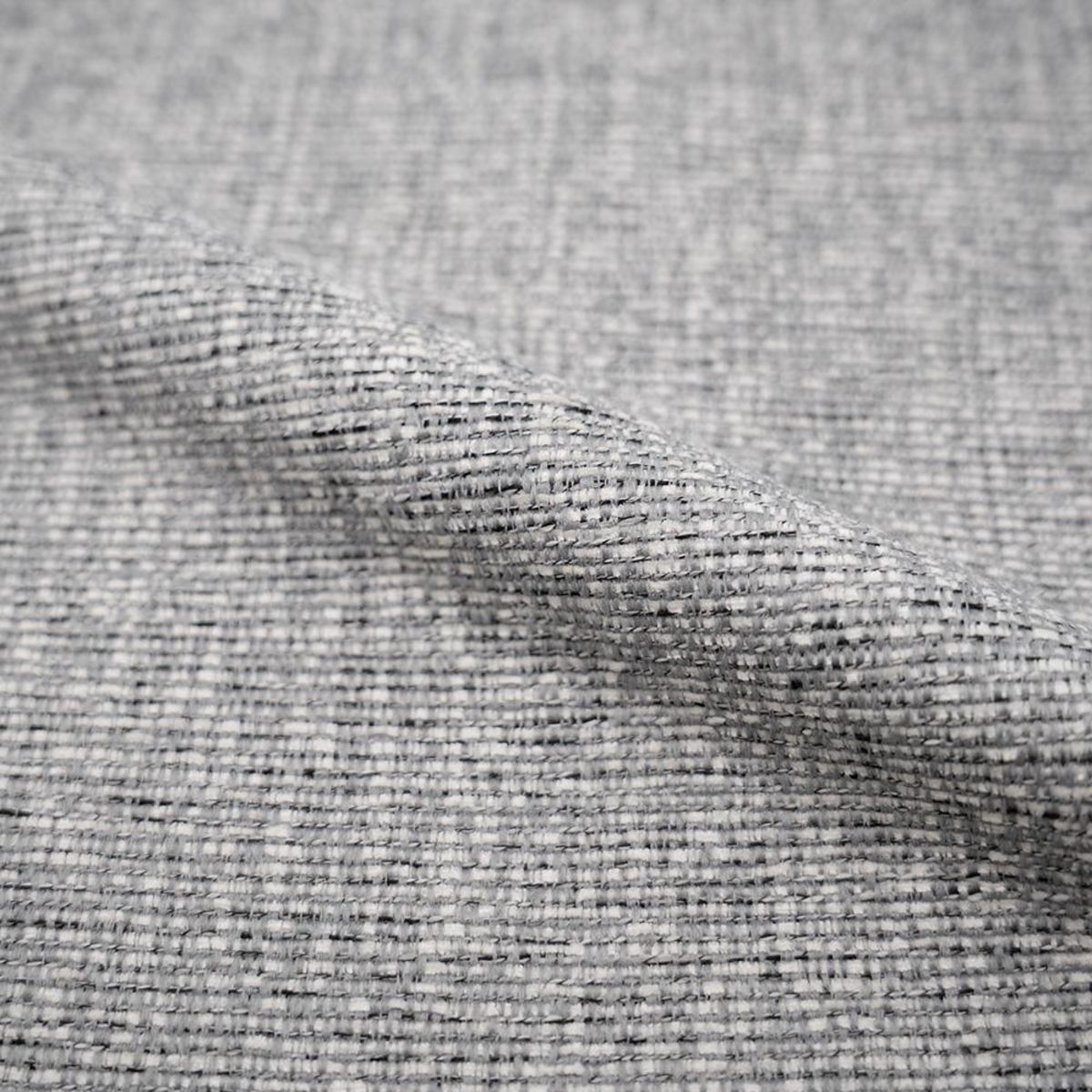 Rendez vous déco Lot de 2 chaises pour îlot central en tissu gris clair 68 cm - Cécilia