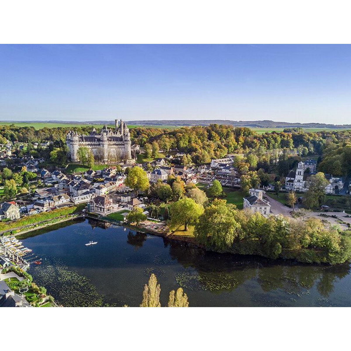 Smartbox Vol en hélicoptère de 30 min au-dessus de Reims et ses environs - Coffret Cadeau Sport & Aventure