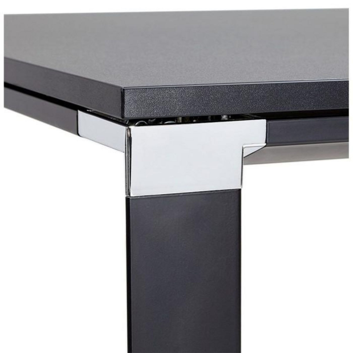 Paris Prix Bureau Design en Bois & Métal  Lumio  140cm Noir