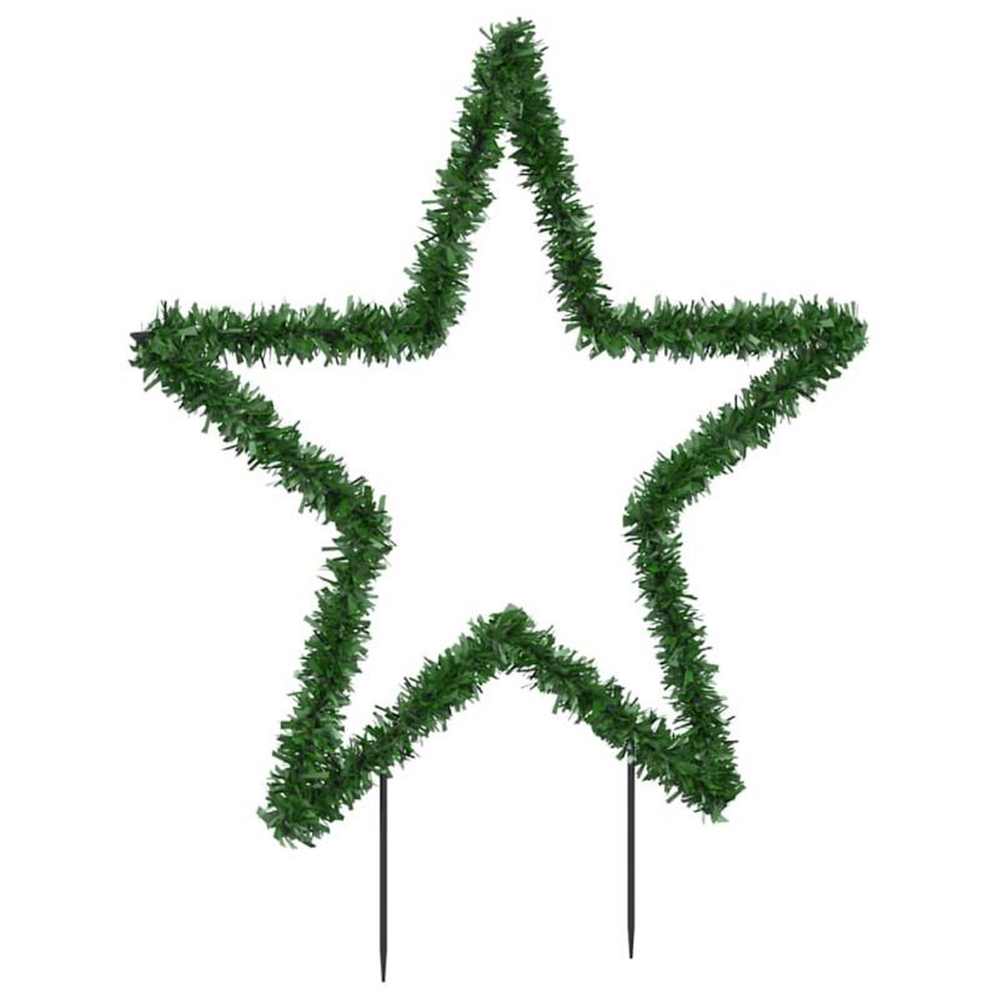 Voir la diapositive 4 : VIDAXL Décoration lumineuse étoile de Noël avec piquets 115 LED 85 cm