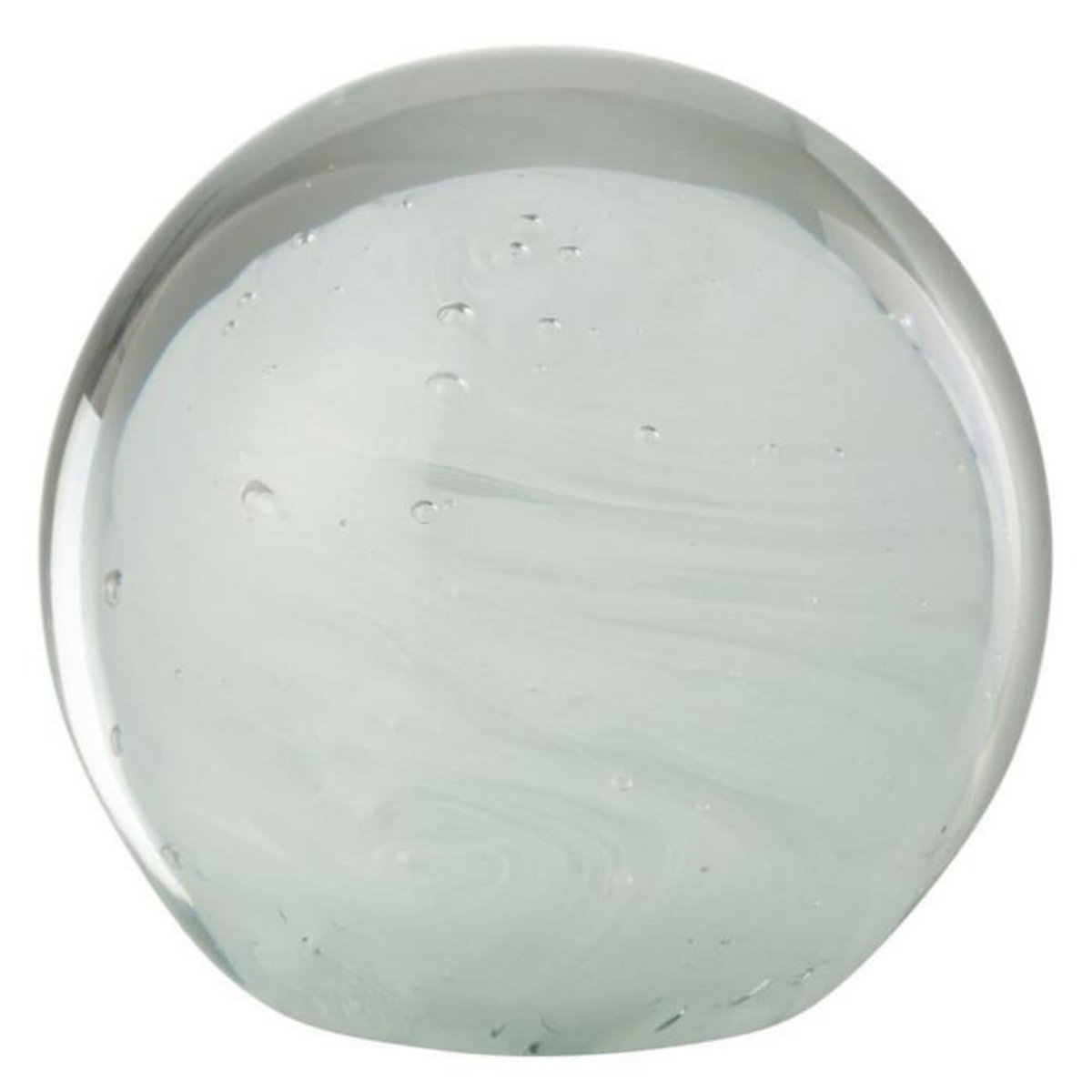 Paris Prix Presse-Papier en Verre  Twister  17cm Blanc