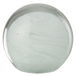 Paris Prix Presse-Papier en Verre  Twister  17cm Blanc