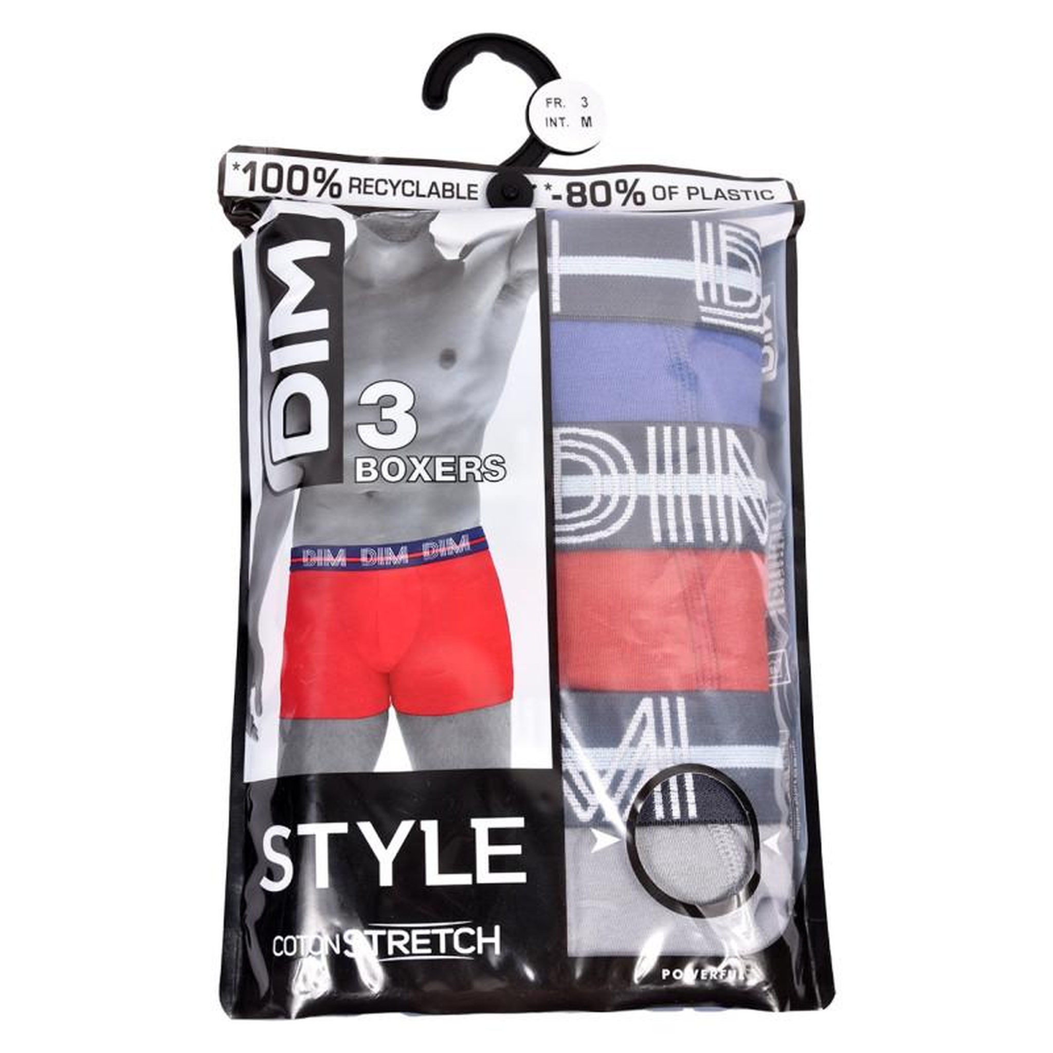 Voir la diapositive 4 : DIM Boxer DIM Lot de 3