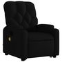 Voir la diapositive 4 : VIDAXL Fauteuil de massage inclinable Noir Tissu