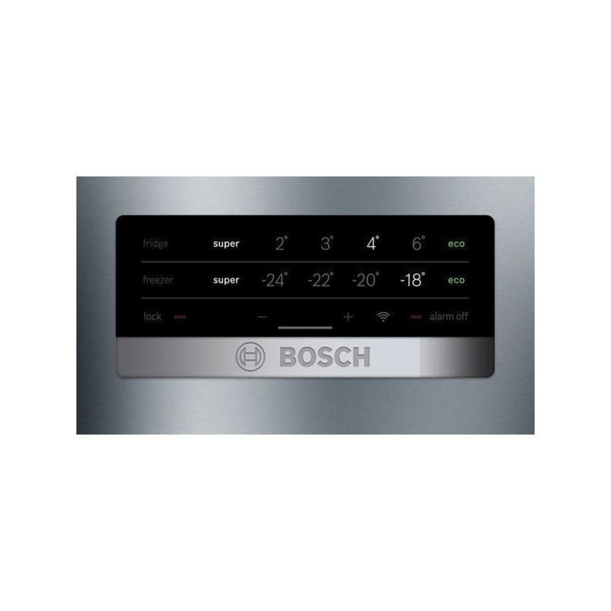 BOSCH Réfrigérateur combiné 70cm 435l nofrost inox - kgn49xlea