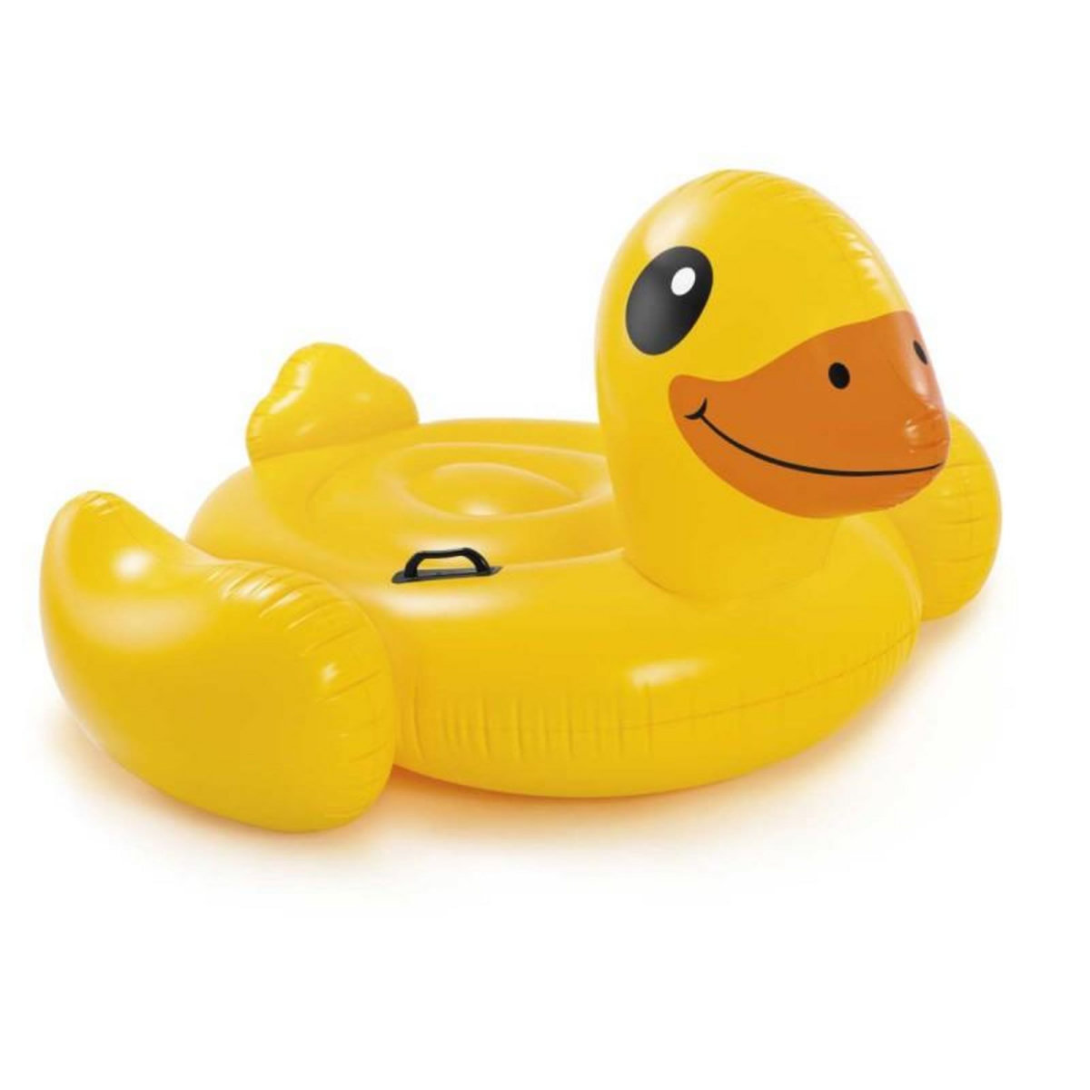 INTEX Canard Jaune Gonflable à Chevaucher Jaune