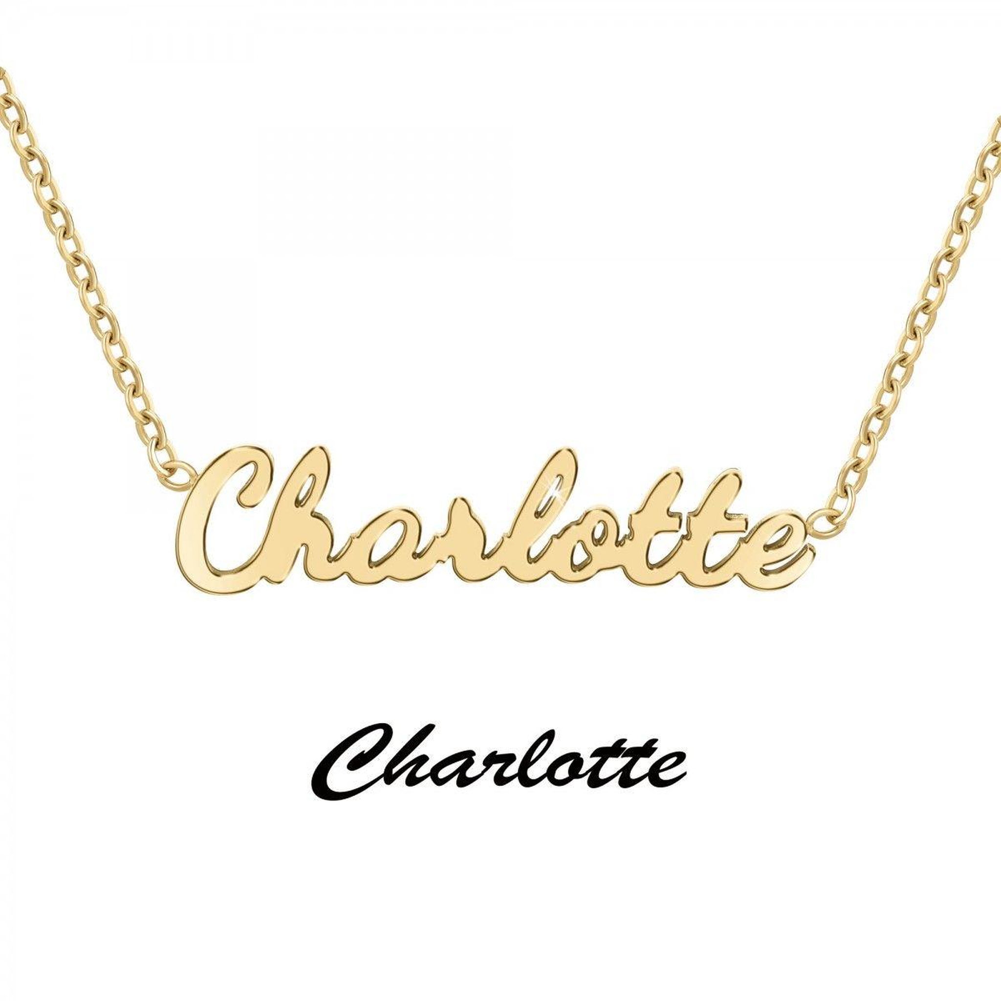 Voir la diapositive 3 : SC CRYSTAL Charlotte - Collier prénom