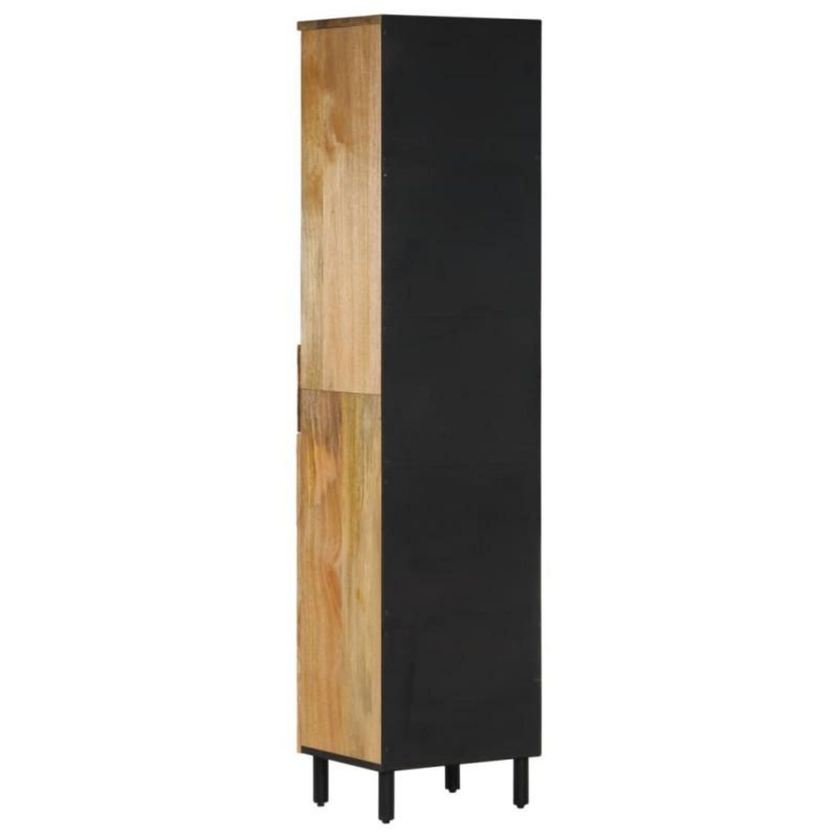 VIDAXL Armoire de salle de bain 38x33x160 cm bois massif de manguier