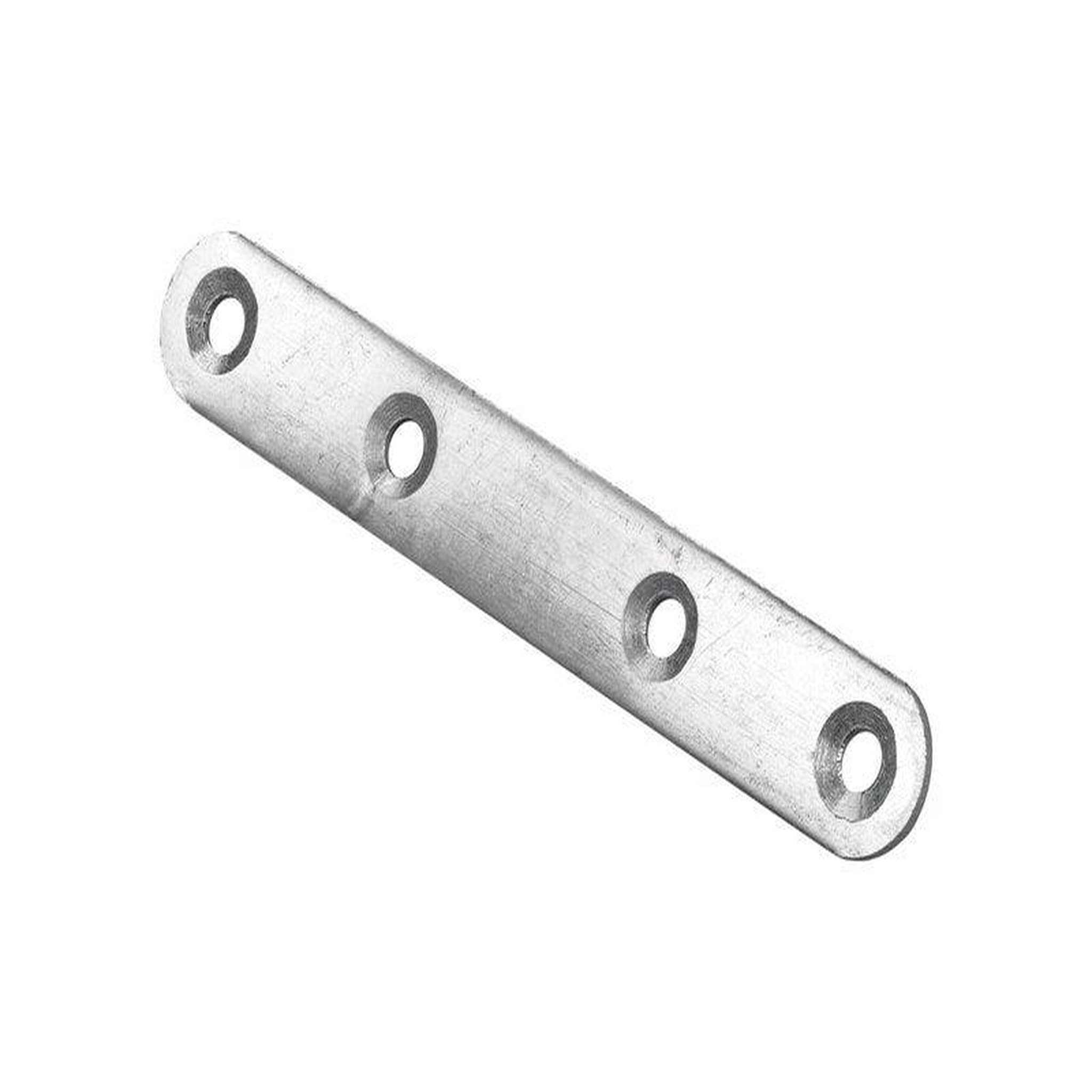 CENTRALE BRICO Lot de 12 pattes d'assemblage acier zingue HETTICH L. 100 mm