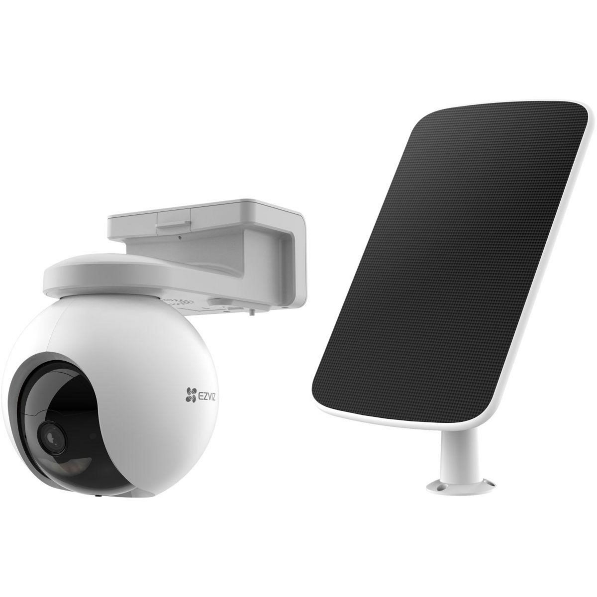 EZVIZ Caméra de surveillance Wifi HB8 2K+ cam+panneau Solaire