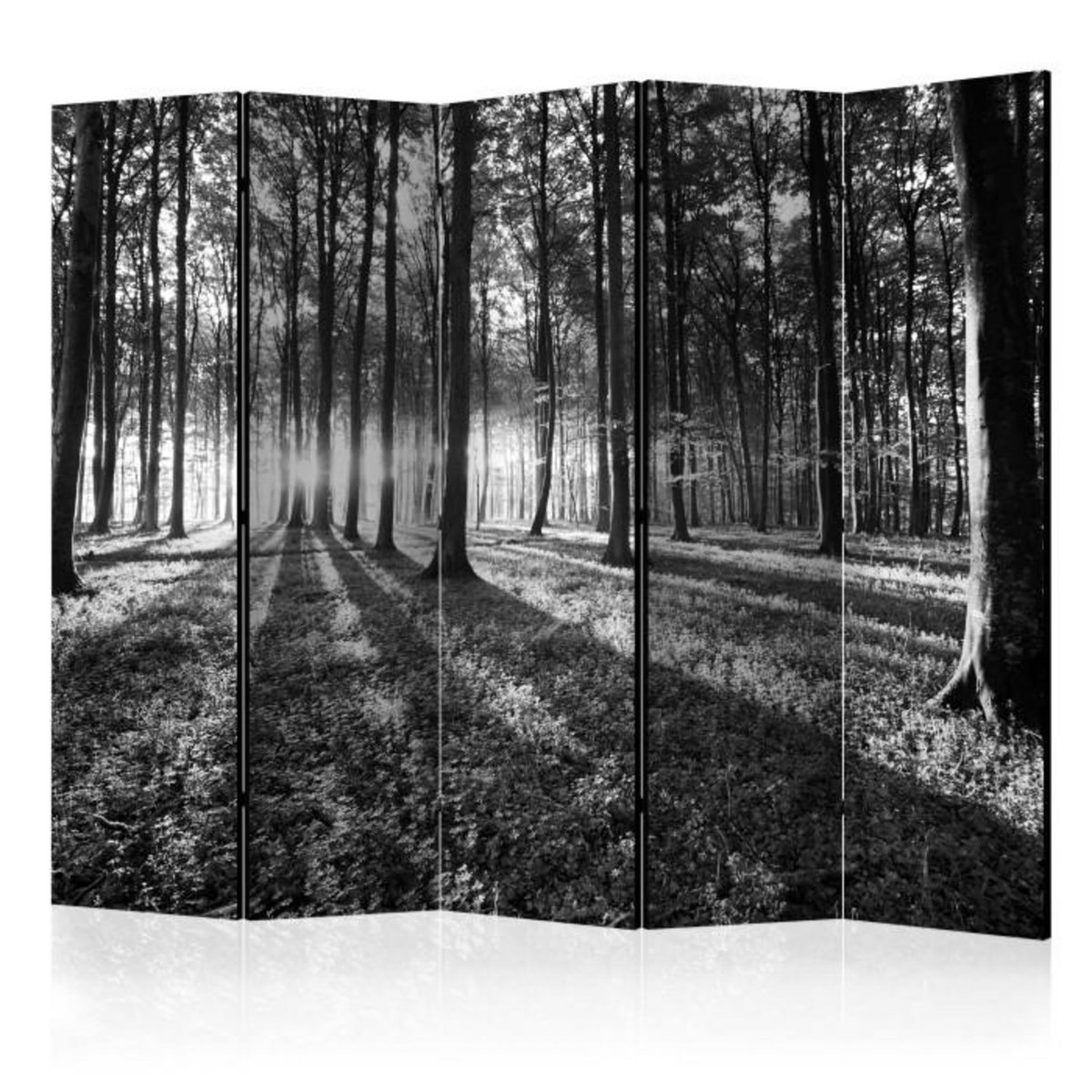 Paris Prix Paravent 5 Volets  Grey Wilderness  172x225cm
