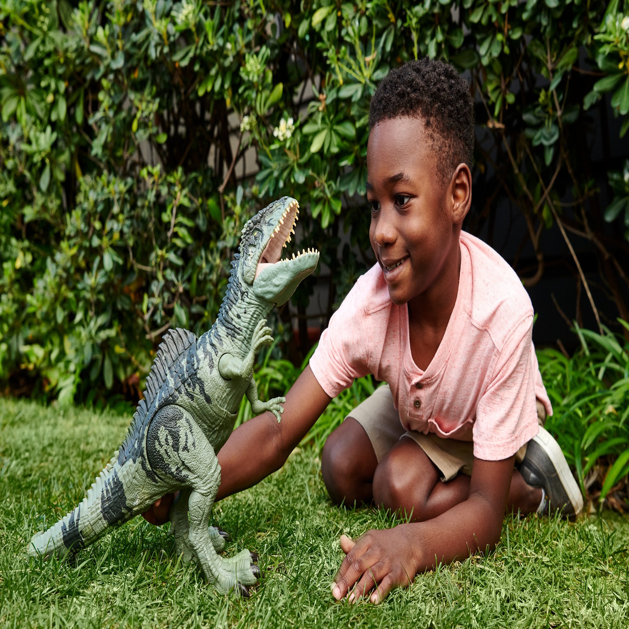 Voir la diapositive 5 : JURASSIC WORLD Giganotosaurus attaque suprême Jurassic World  