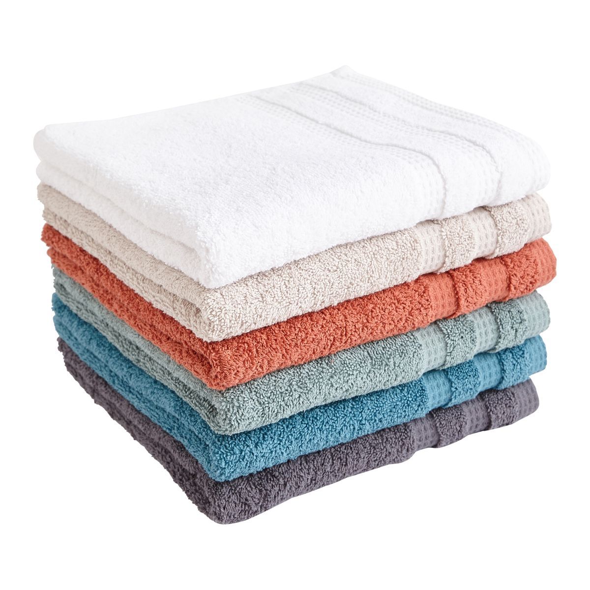 ACTUEL Drap de bain uni en coton bio organique 540 gr/m2