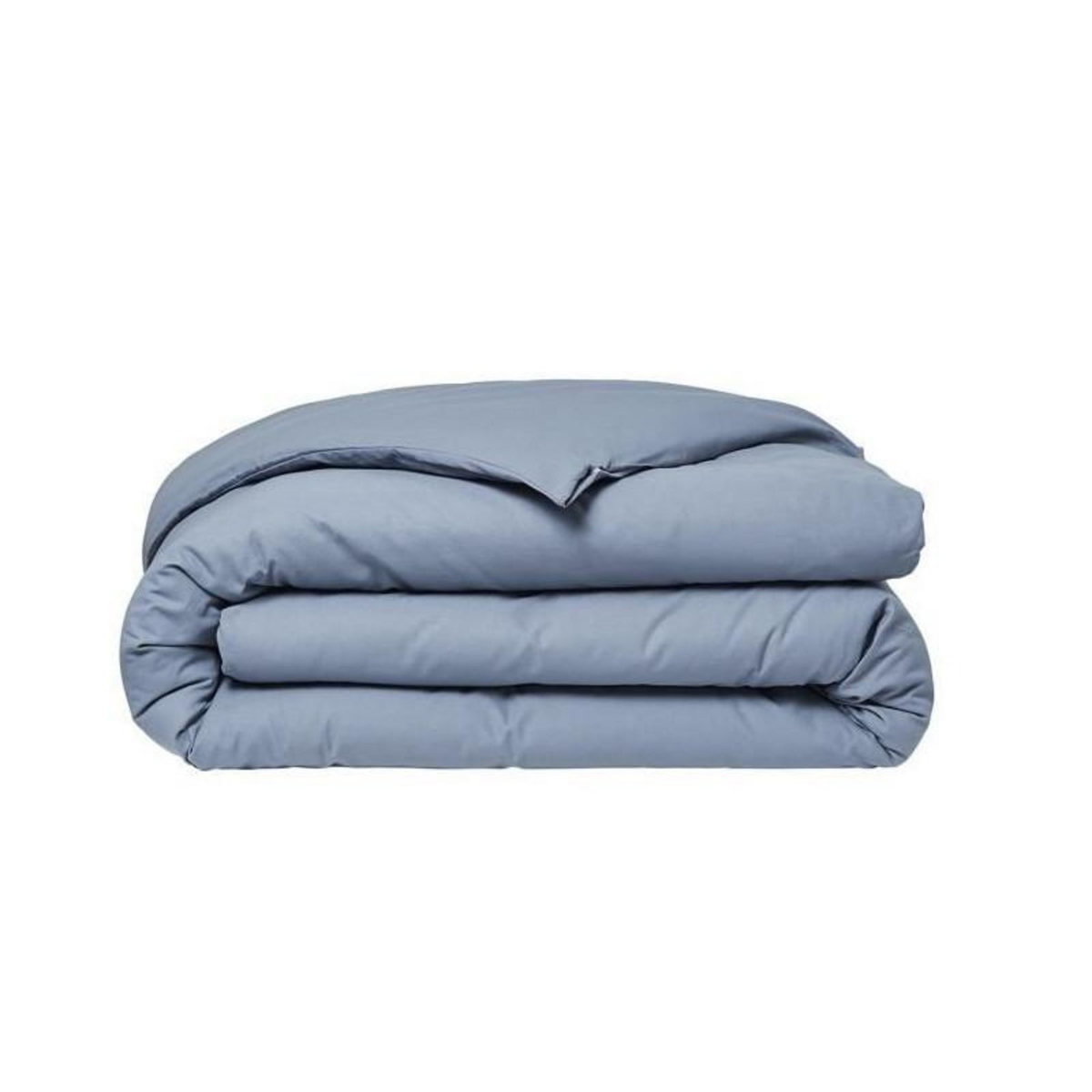 Today Housse de couette TODAY Essential - 240 x 260 cm - 2 personnes - 100% Coton uni - Denim