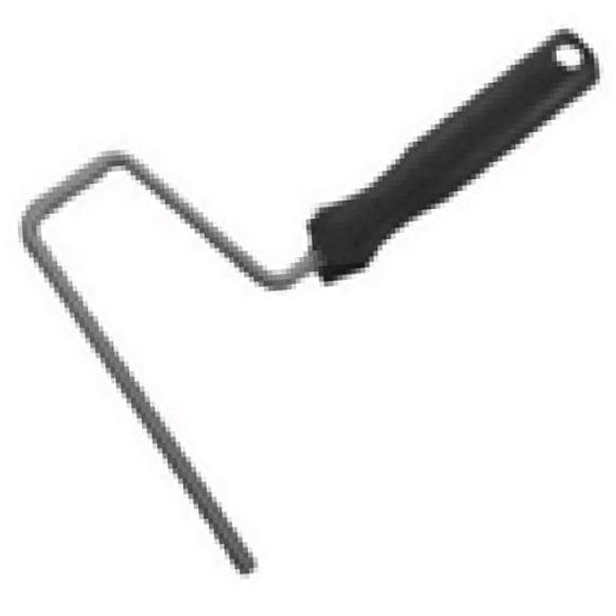 OUTIFRANCE Montures pour rouleaux - Tige aluminium Ø 7,6 mm à clips