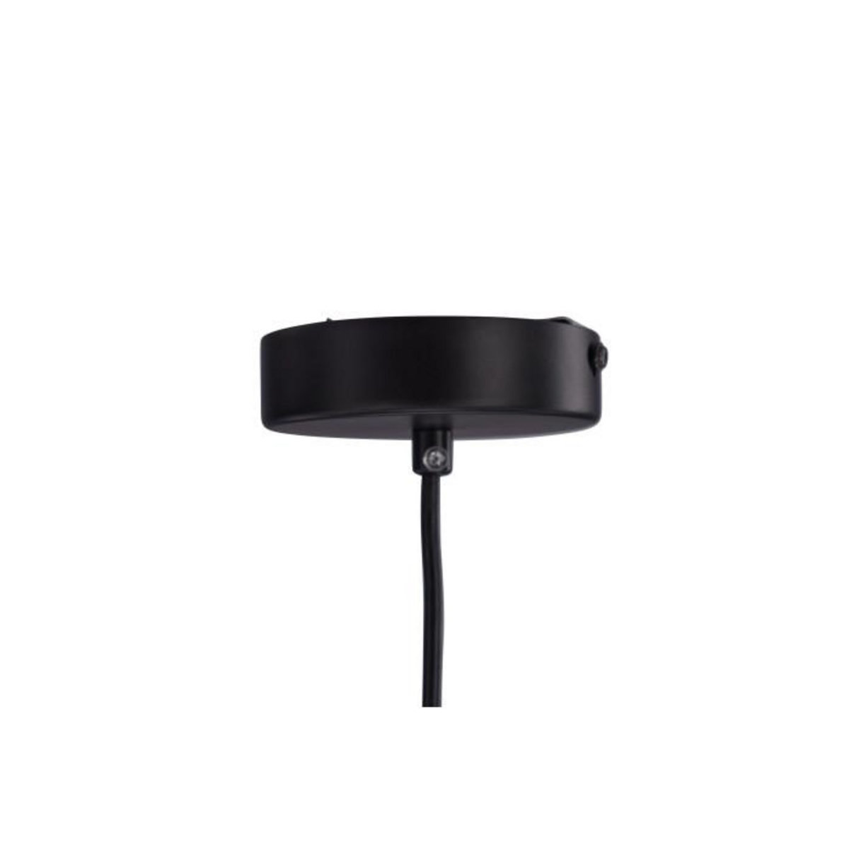 Paris Prix Lampe Suspension en Rotin  Laroche  45cm Noir