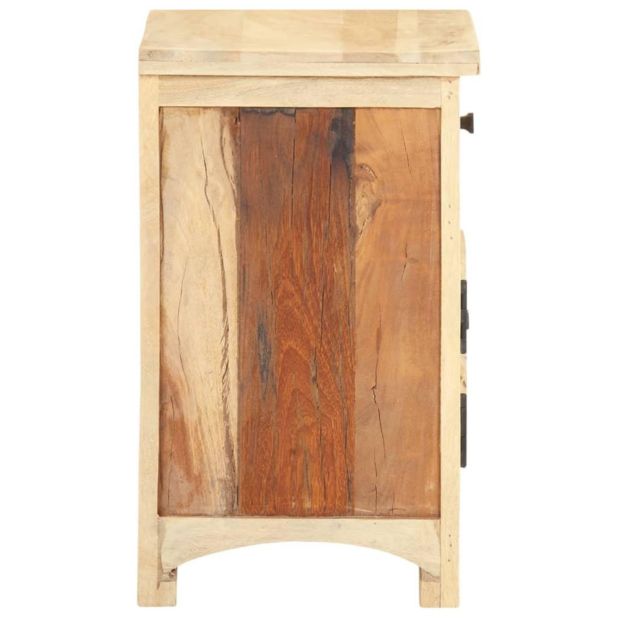 Voir la diapositive 4 : VIDAXL Table de chevet 40 x 30 x 50 cm Bois de recuperation massif