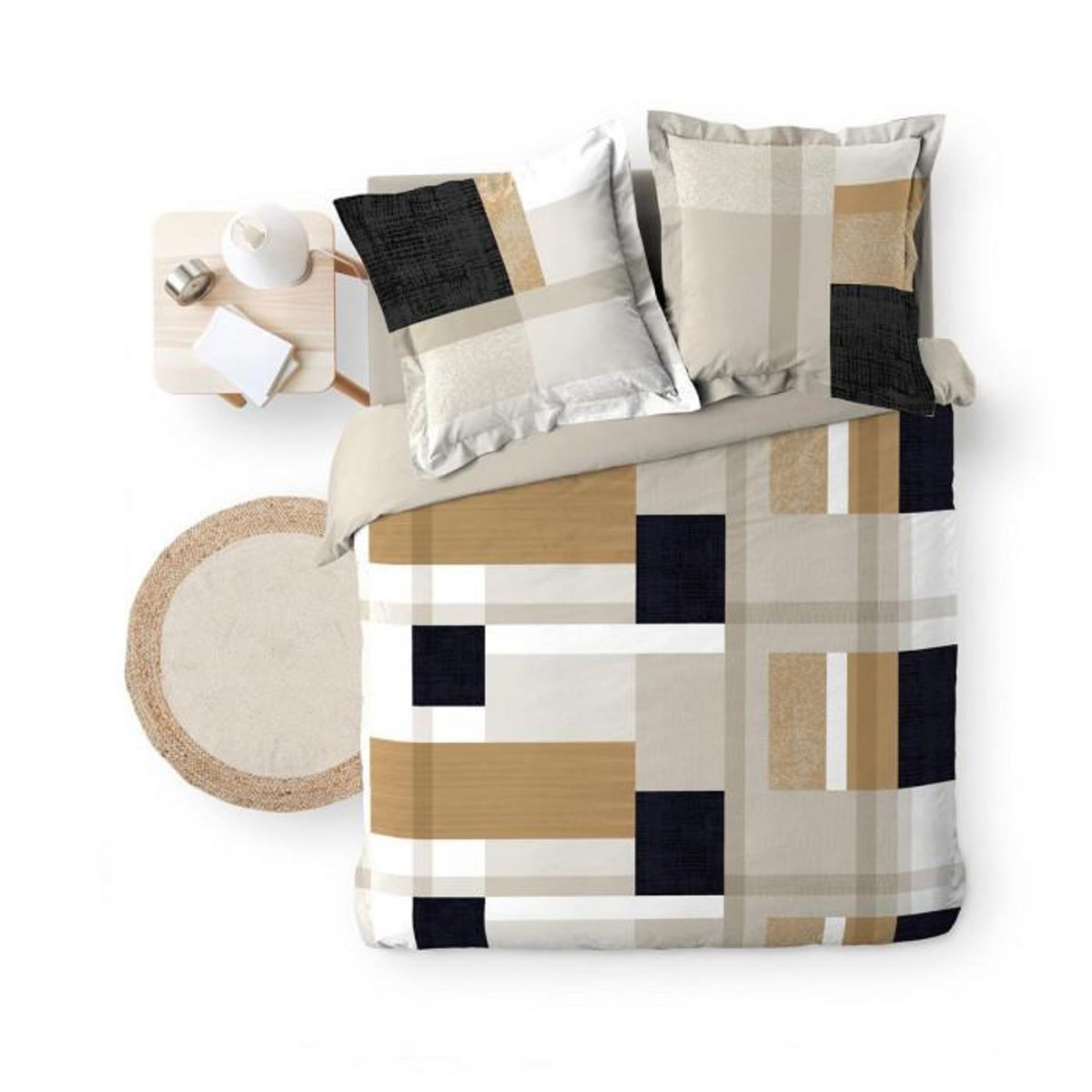 Paris Prix Parure de Lit 3 Pièces  Ulysse  260x240cm Multicolore