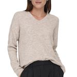 Only Pull  Femme Only Camilla. Coloris disponibles : Beige