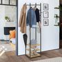 Voir la diapositive 2 : ID MARKET Vestiaire penderie d'entrée RICO porte-manteau