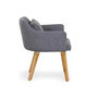 Voir la diapositive 3 : Paris Prix Fauteuil Scandinave  Alan  70cm Gris Clair