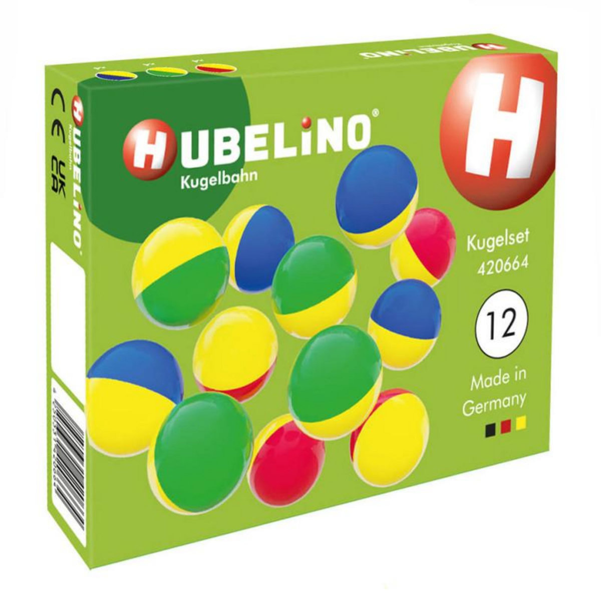 HUBELINO Hubelino Marbles Two Colors, 12pcs. 420664