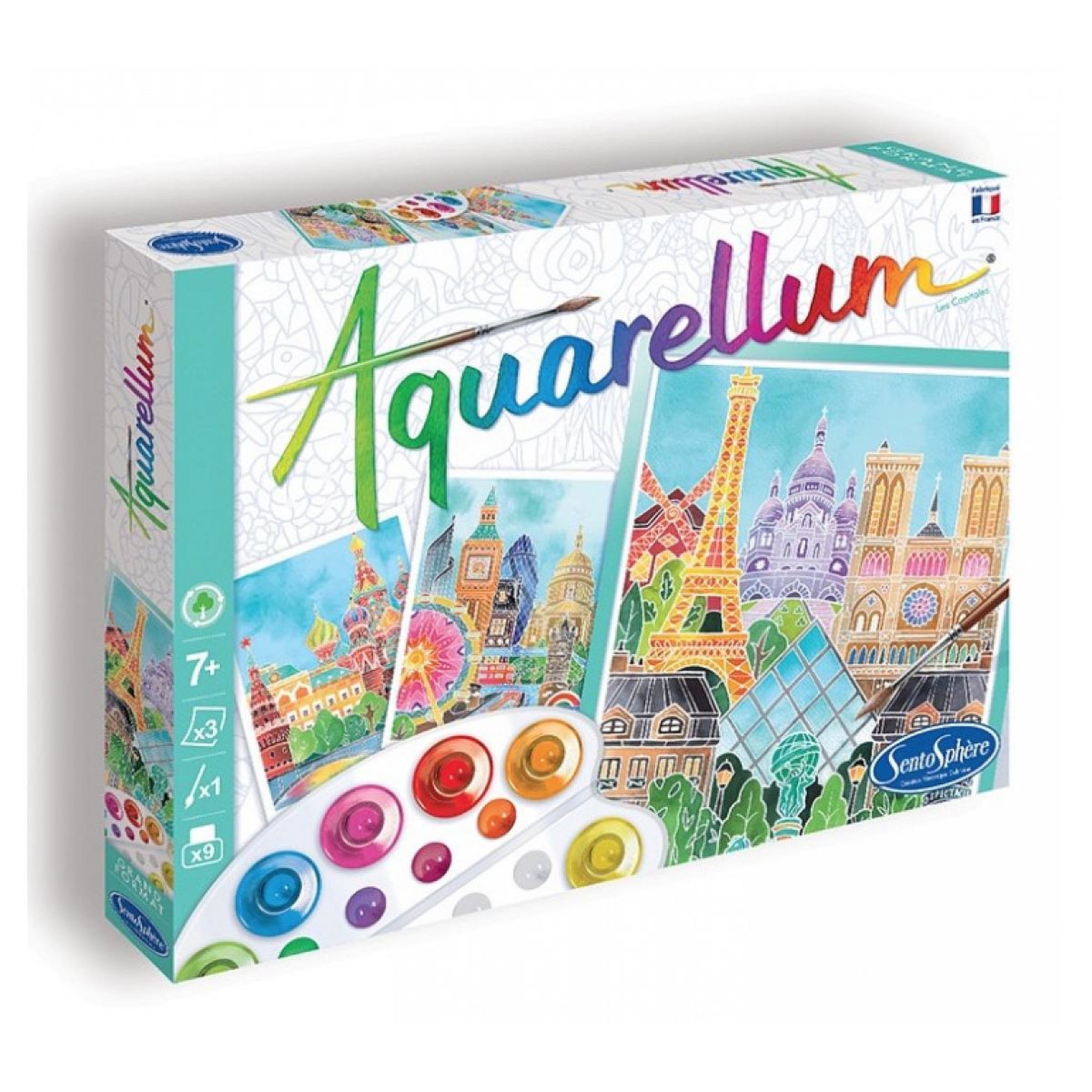 Sentosphere Aquarellum GM Les capitales