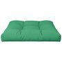 Voir la diapositive 4 : VIDAXL Coussin de palette vert 80x80x12 cm tissu