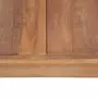VIDAXL Table basse Bois de teck et finition naturelle 110 x 60 x 40 cm