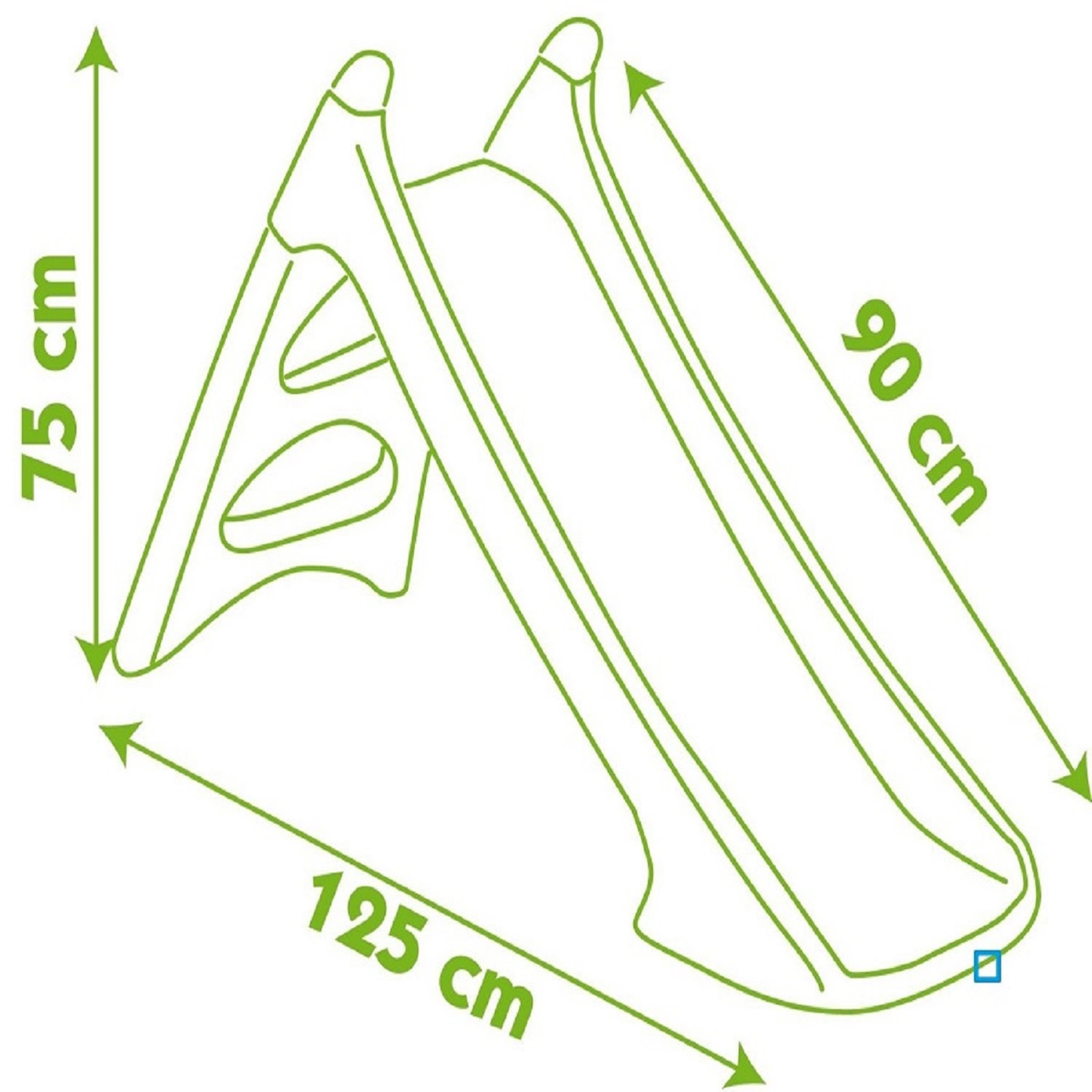 Voir la diapositive 2 : SMOBY Toboggan XS Jaune et rose