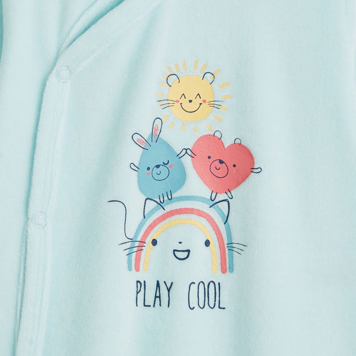 INEXTENSO Dors bien velours bébé fille